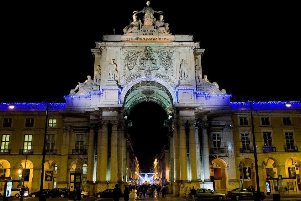 Lisboa luzes de Natal ligam se no sábado fogo de artifício